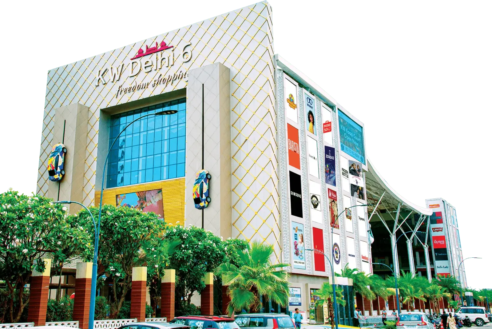 Mall Exterior Background